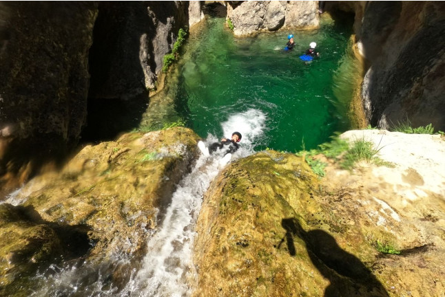 Descenso de Barrancos (Horta de Sant Joan, Tarragona)