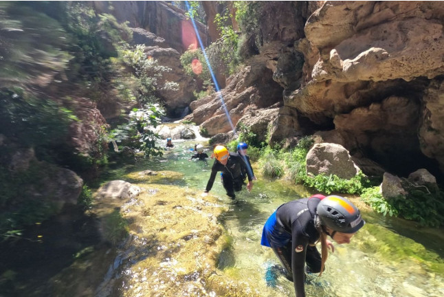 Descenso de Barrancos (Horta de Sant Joan, Tarragona)