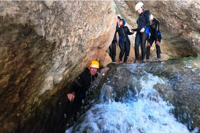 Descenso de Barrancos (Horta de Sant Joan, Tarragona)