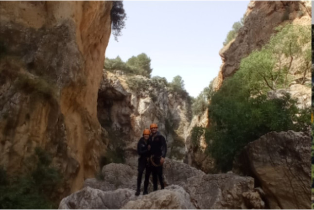 Barranquismo: Cañón del Guadalentín (Cazorla, Jaén)