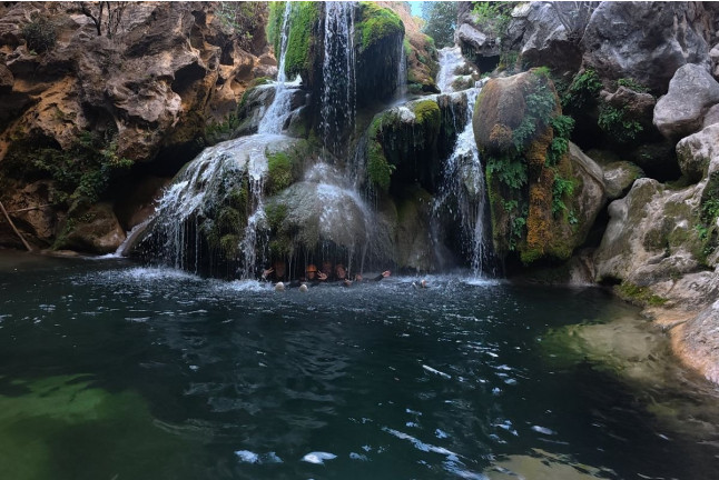 Barranquismo: Cañón Cerrada del Utrero (Cazorla, Jaén)