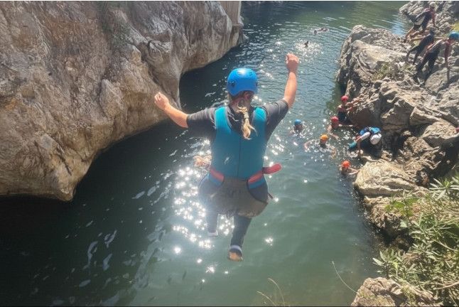 Descenso en Barranco en Guadalmina para dos (Estepona, Málaga)