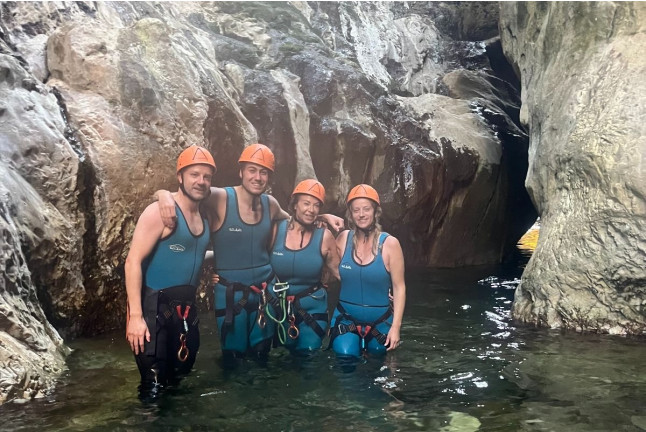 Descenso en Barranco en Guadalmina para dos (Estepona, Málaga)