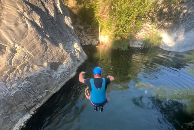 Descenso en Barranco en Guadalmina para dos (Estepona, Málaga)