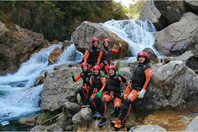 Barranquismo en la Sierra de Cazorla (Jaén)