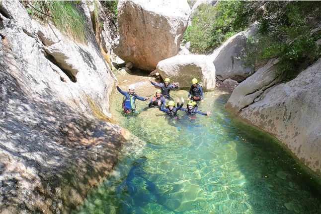 Barranquismo para dos (Mallorca)
