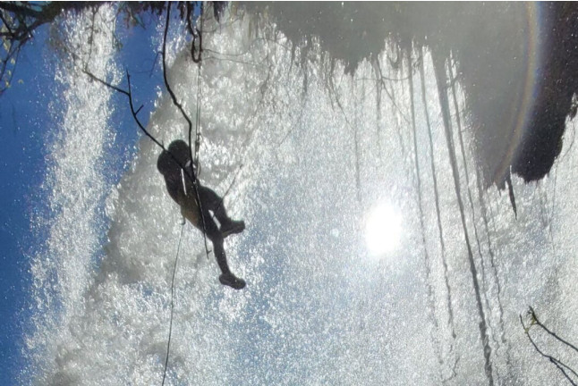 Barranquismo con Fotos en Gorgo de la Escalera o Barranco de Cucal·les (Valencia / Alicante)
