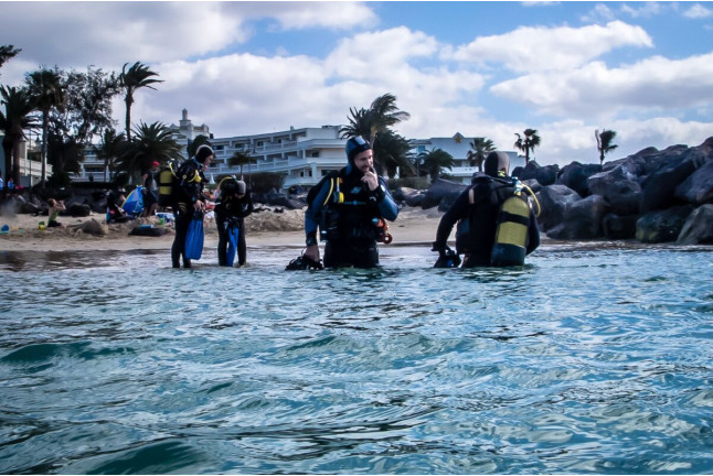 Bautismo de Buceo (Lanzarote)