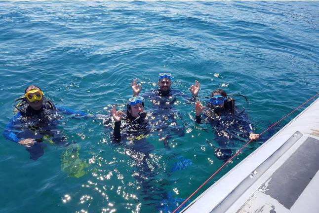 Bautismo de Buceo (Dénia, Alicante)