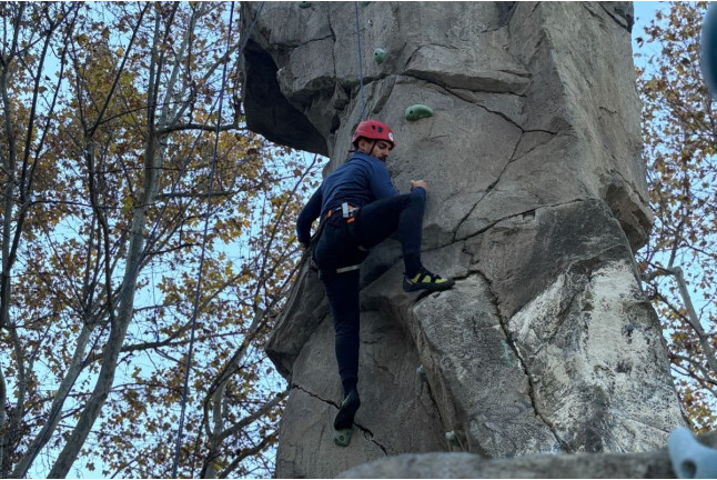Bautismo de Escalada en Rocódromo (Madrid)