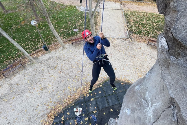 Bautismo de Escalada en Rocódromo (Madrid)