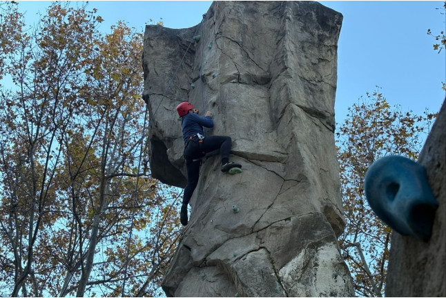 Bautismo de Escalada en Rocódromo (Madrid)