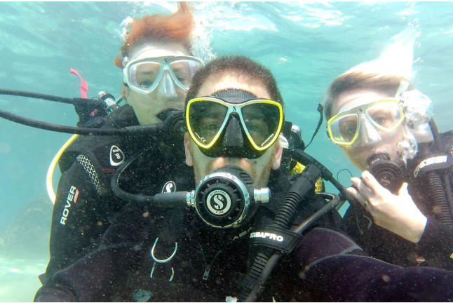 Bautizo de Buceo en el Mar con Fotografías (Barcelona)
