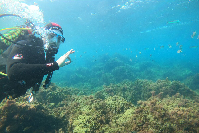 Bautizo de Buceo (Tarifa, Cádiz)