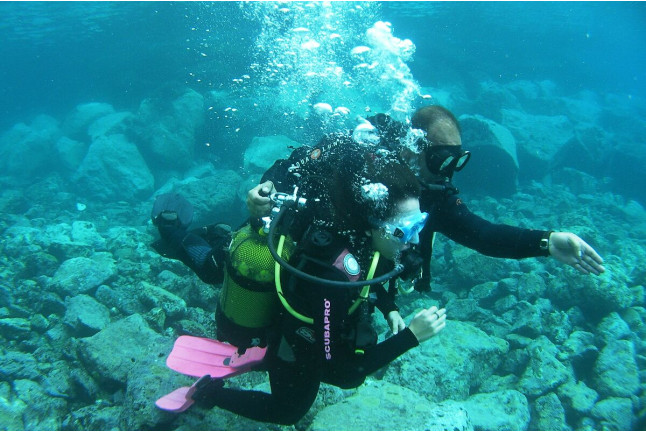 Bautizo de Buceo (Tenerife)