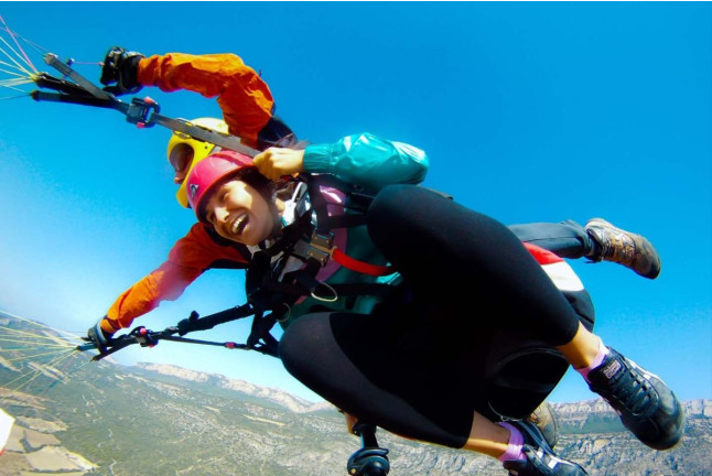Bautizo en Parapente (Lleida)