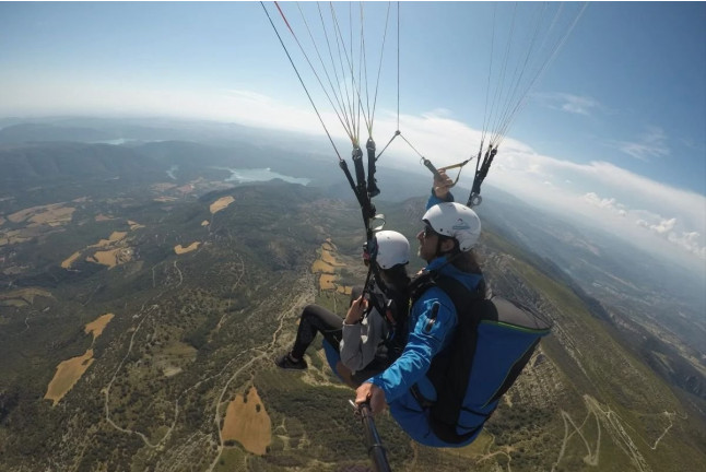 Bautizo en Parapente (Lleida)