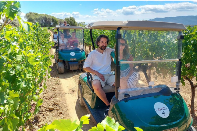 Visita a Viñedos en Buggy, Cata de Vinos y Aperitivo en Can Casals (Barcelona)