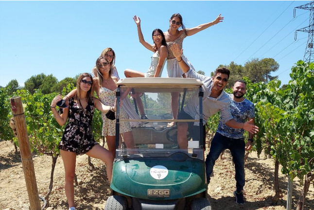 Visita a Viñedos en Buggy, Cata de Vinos y Aperitivo en Can Casals (Barcelona)