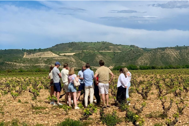 Visita Cantos para dos: Visita a los Viñedos, Bodega y Cata de Vinos en la Bodega Finca Valpiedra (La Rioja)