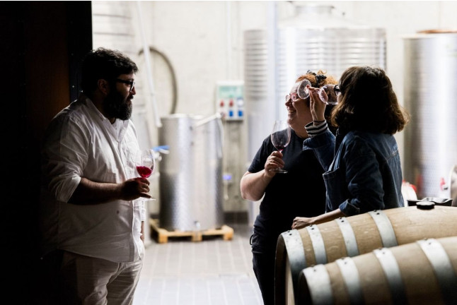 Visita a Bodega con Cata de Vinos y Aperitivo para dos en Mélida Wines (Mélida, Valladolid)