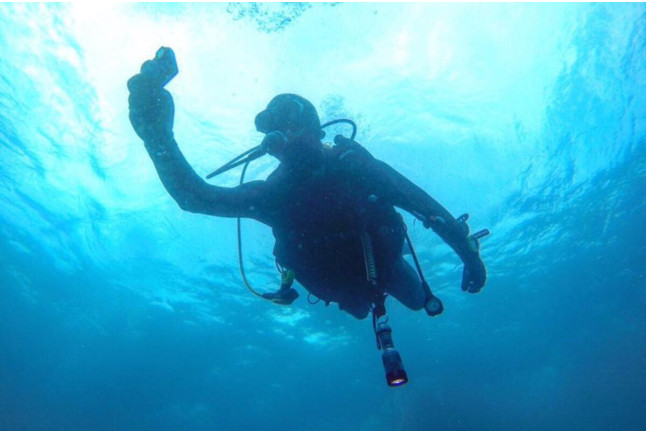 Bautismo de Buceo (Gijón, Asturias)