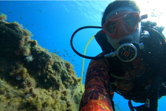 Bautizo de Buceo en la Reserva Natural Protegida de La Caleta de Adeje (Tenerife)
