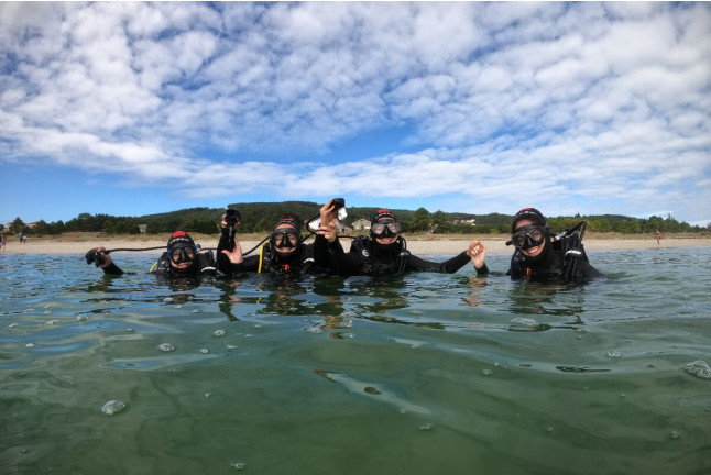 Bautismo de Buceo (Finisterre, A Coruña)