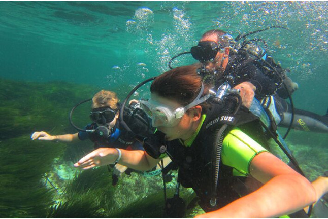 Bautismo de Buceo (Formentera)