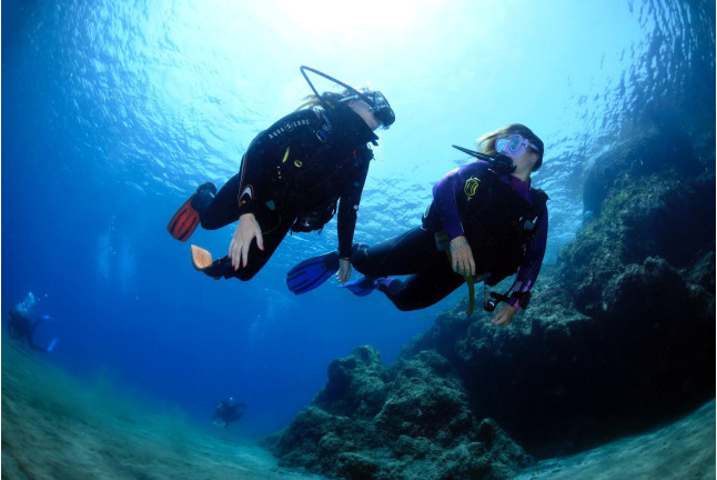 Bautismo de Buceo en Playa Chica del Puerto del Carmen (Lanzarote)