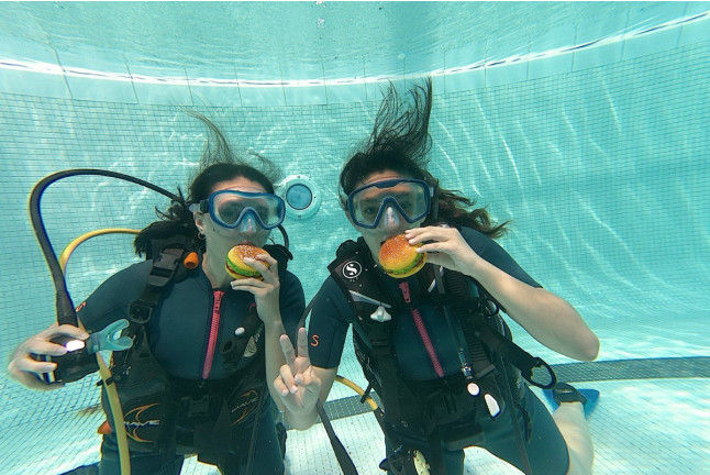 Bautismo de Buceo en Piscina con Fotos y Vídeo para dos (Madrid)