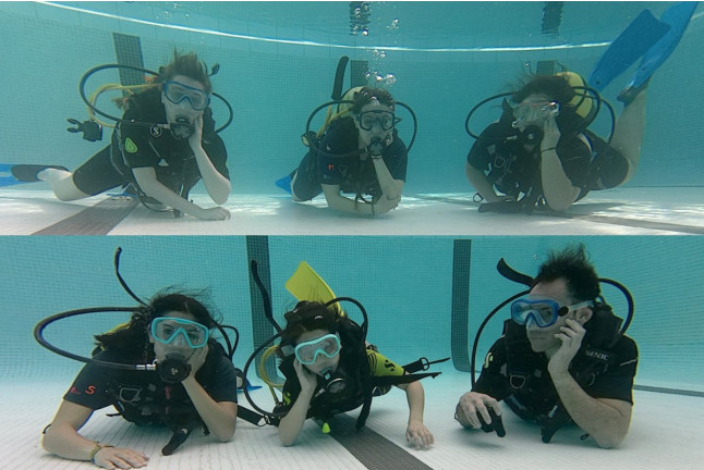 Bautismo de Buceo en Piscina con Fotos y Vídeo para dos (Madrid)