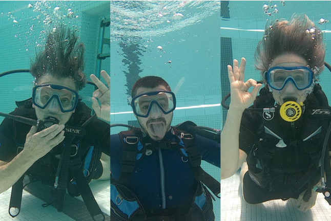 Bautismo de Buceo en Piscina con Fotos y Vídeo para dos (Madrid)