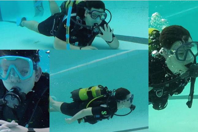 Bautismo de Buceo en Piscina con Fotos y Vídeo para dos (Madrid)