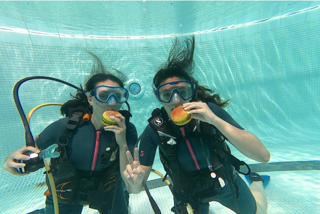 Bautismo de Buceo en Piscina con Fotos y Vídeo (Madrid)