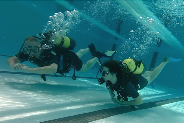 Bautismo de Buceo en Piscina con Fotos y Vídeo (Madrid)