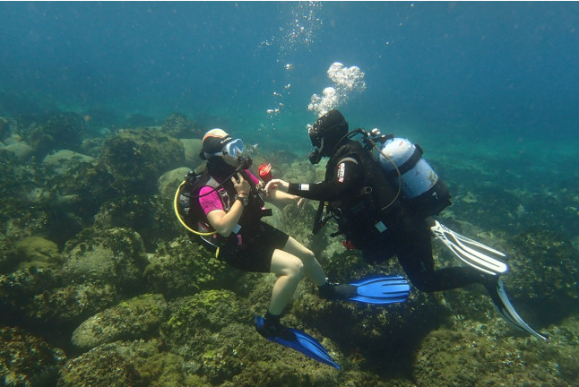 Bautizo de Buceo en Piscina y en el Mar (Playa Blanca, Lanzarote)