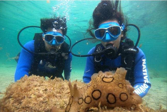 Bautizo de Buceo (Playa del Jablillo, Lanzarote)