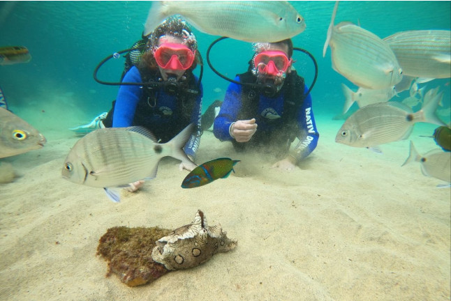 Bautizo de Buceo (Playa del Jablillo, Lanzarote)
