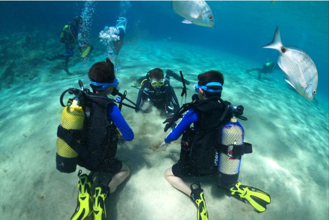 Bautizo de Buceo (Playa del Jablillo, Lanzarote)