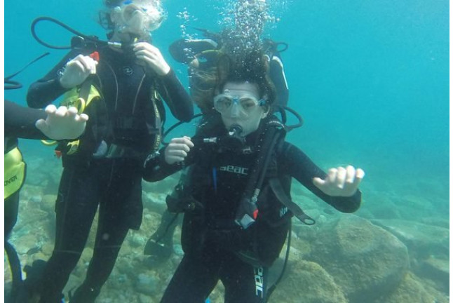 Bautismo de Buceo para dos (Playa de Las Vistas, Tenerife)