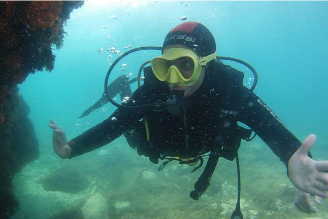 Bautismo de Buceo en Tarifa o La Caleta (Cádiz)
