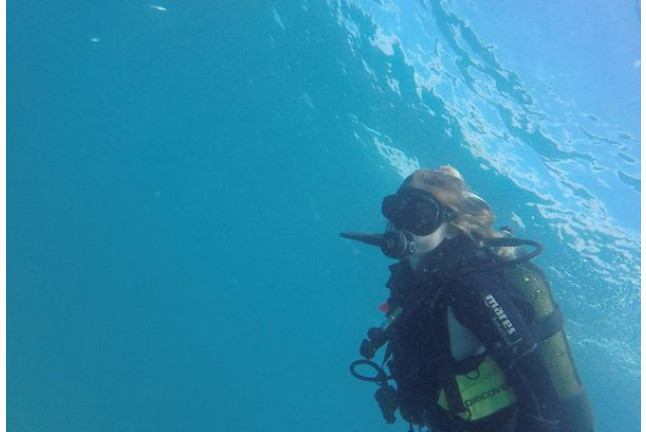 Bautismo de Buceo (Playa de Las Vistas, Tenerife)