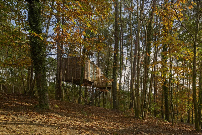 Escapada con Jacuzzi en Cabañitas del Bosque: Cabanas do Barranco (Outes, A Coruña) - De domingo a jueves