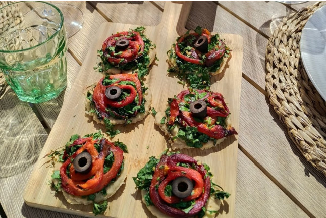 Cata de Aceites Maridada con una Selección de Platos de Producto Local para dos en Can Blai (Inca, Mallorca)