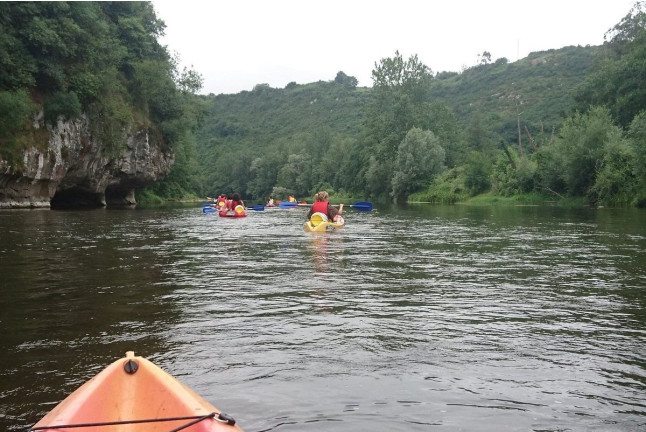 Descenso en Canoa en Río Nalón (Oviedo, Asturias)