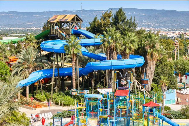 Entrada a Caribe Aquatic Park (Tarragona)
