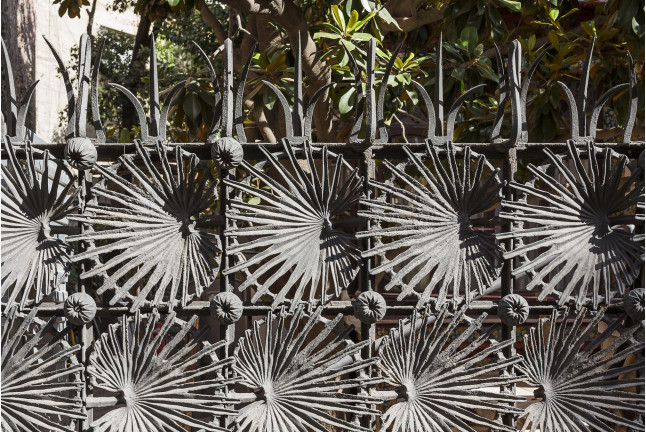 Entrada a la Casa Vicens (Barcelona)