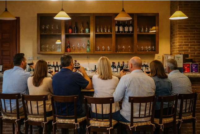 Visita a Bodega y Cata de Vino para dos en Hacienda Villarta (Escalona, Toledo)
