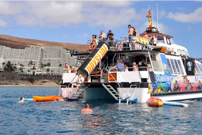 Paseo en Catamarán Visión Submarina y Baño (Morro Jable, Fuerteventura)